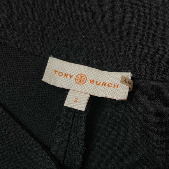 Tory Burch Black Wool Blend Dress Pants - Picture 5 of 6